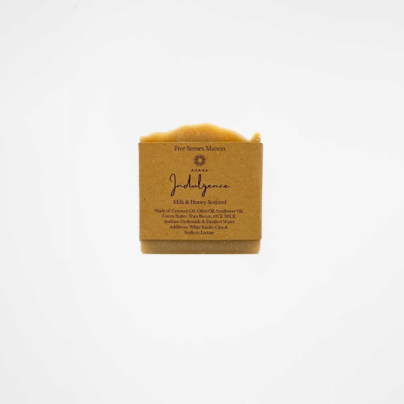 milk & honey scent soap