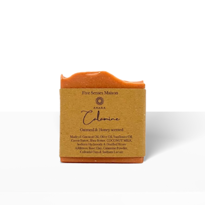 oatmeal and honey scented soap